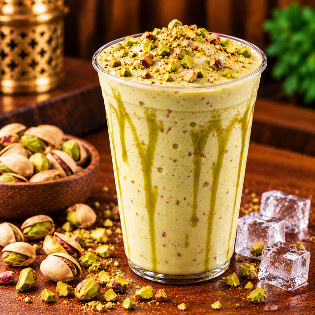 Pistachio Milkshake.