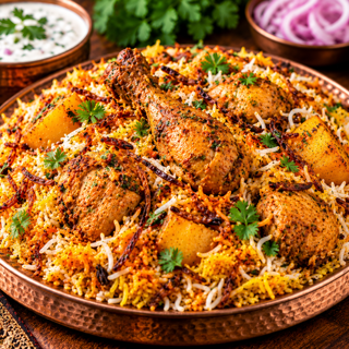 Karachi Chicken Biryani