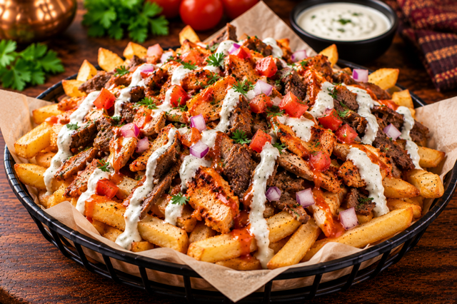 Gyro Fries (Chicken, Beef&Lamb).