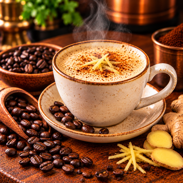 Ginger Coffee.
