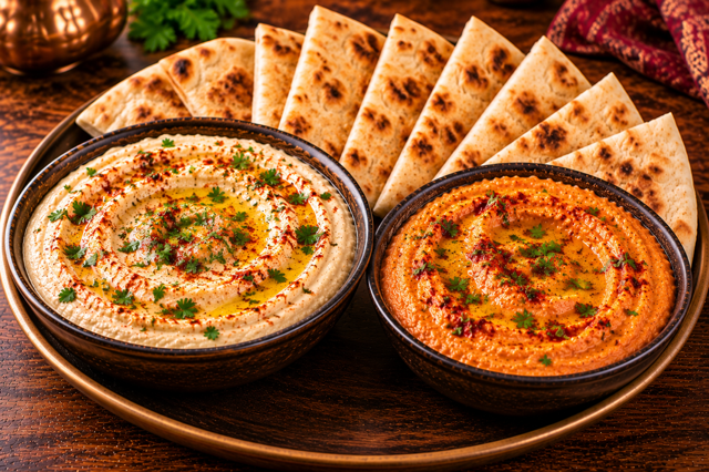 Hummus with Pita.