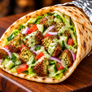 Falafel Gyro (Veg)