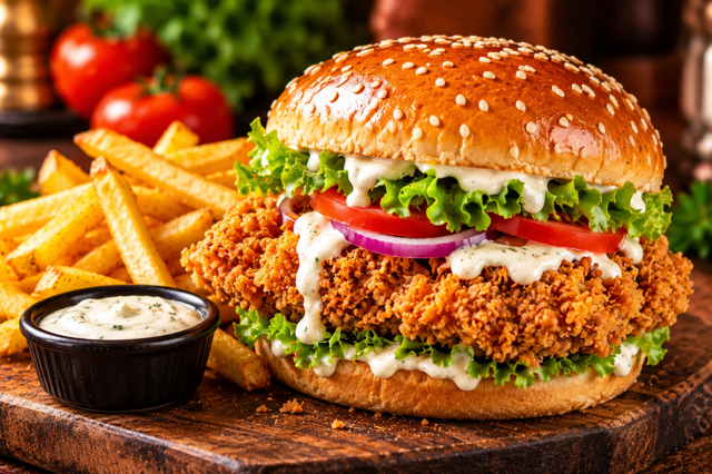 Zinger Burger (Chicken).