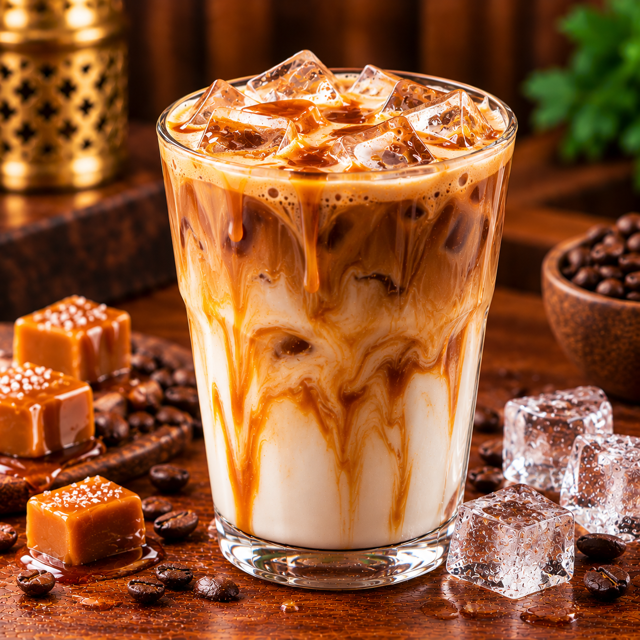 Chilled Spanish Latte.