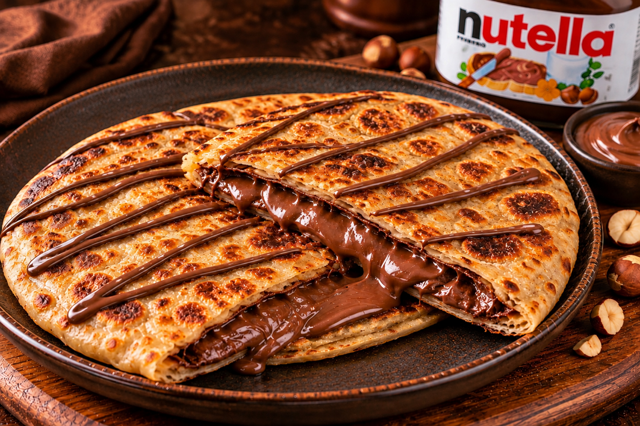 Nutella Paratha.