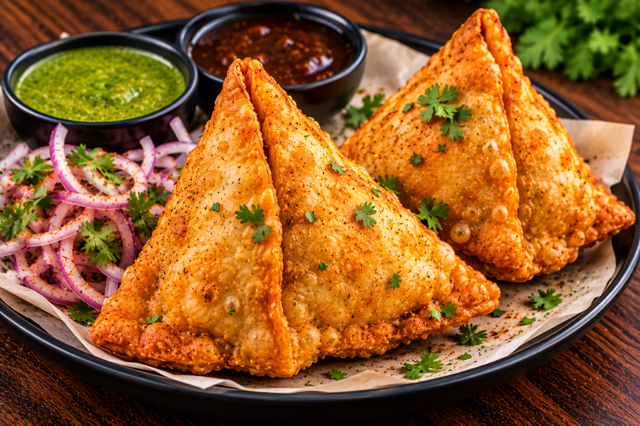 Aloo Samosa (2pc).