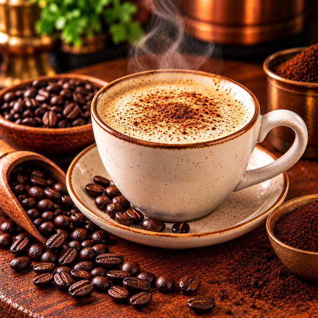 Desi Coffee.