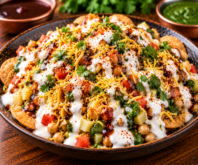 Mix Papadi Chaat.