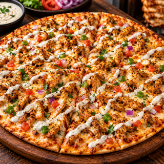 Chicken Shawarma Pizza