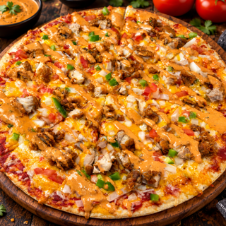 Butter Chicken Pizza