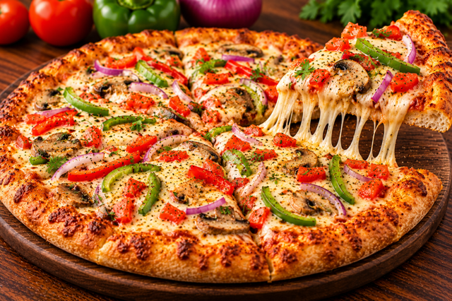 Veggie Pizza.