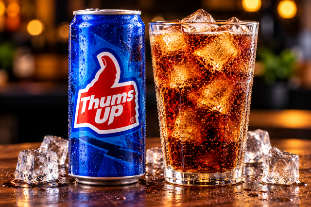 Thums up.