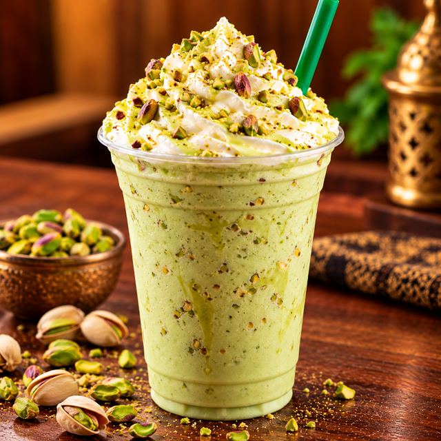 Pistachio Frappe.