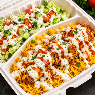 Chicken Rice Platter