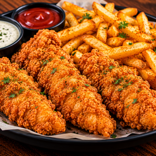 Tenders w/ Fries 3pc